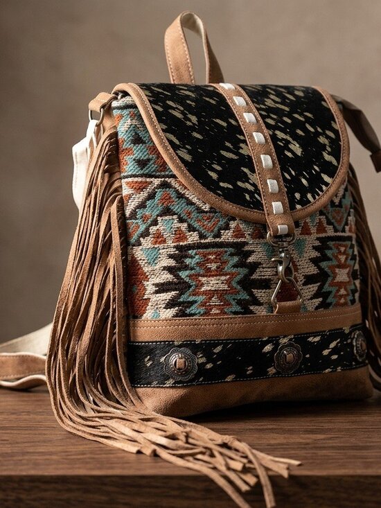 Desert Spirit Fringe Backpack main image 5